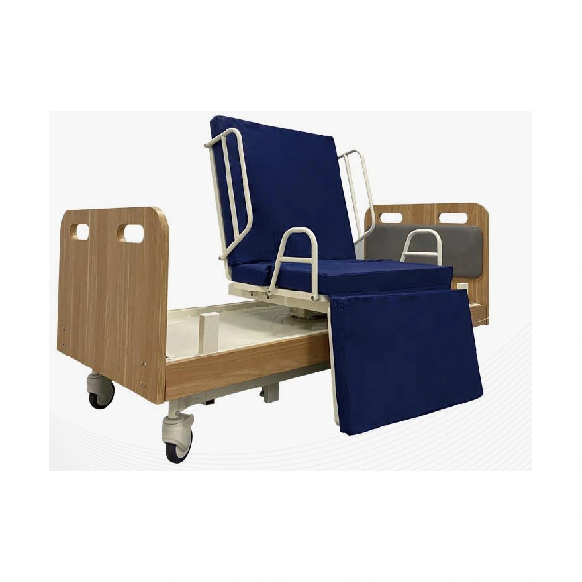 YK-E511 Electric Elderly Care Bed With Seated Layout