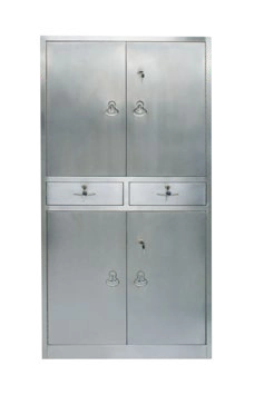 YC-L08 Stainless Steel Sterile Supply Storage Cabinet