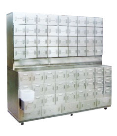 YC-L12 Stainless Steel Traditional Medicine Cabinet