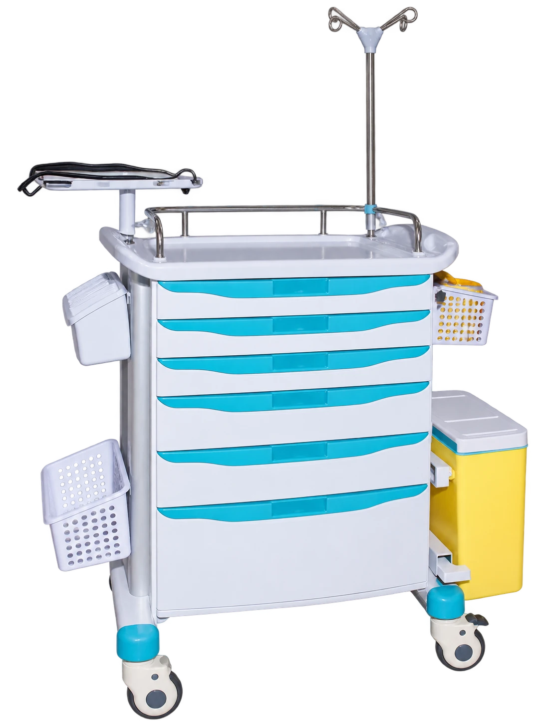 YC-P07 Six drawers emergency cart