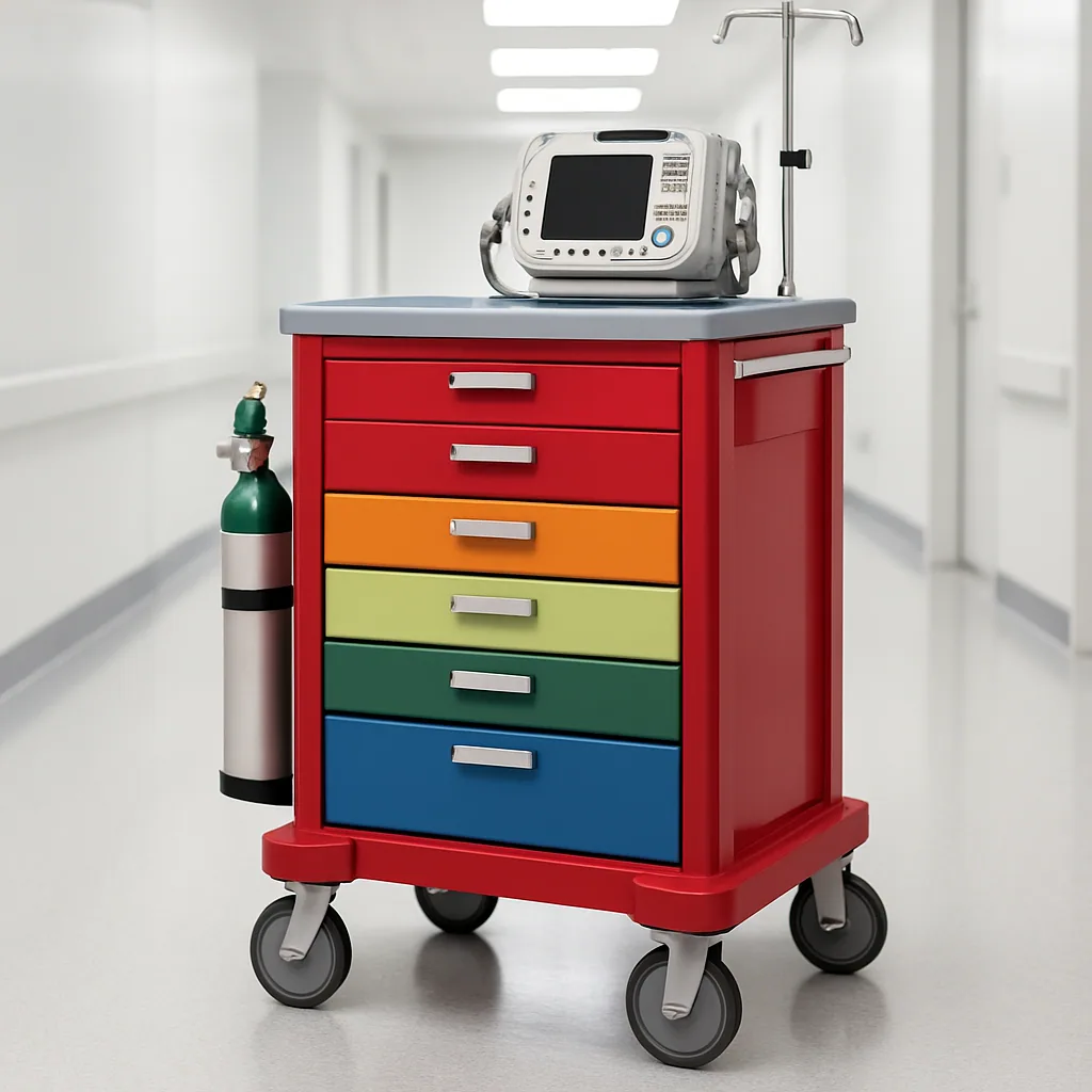 Emergency Carts — related medical furniture for healthcare facilities