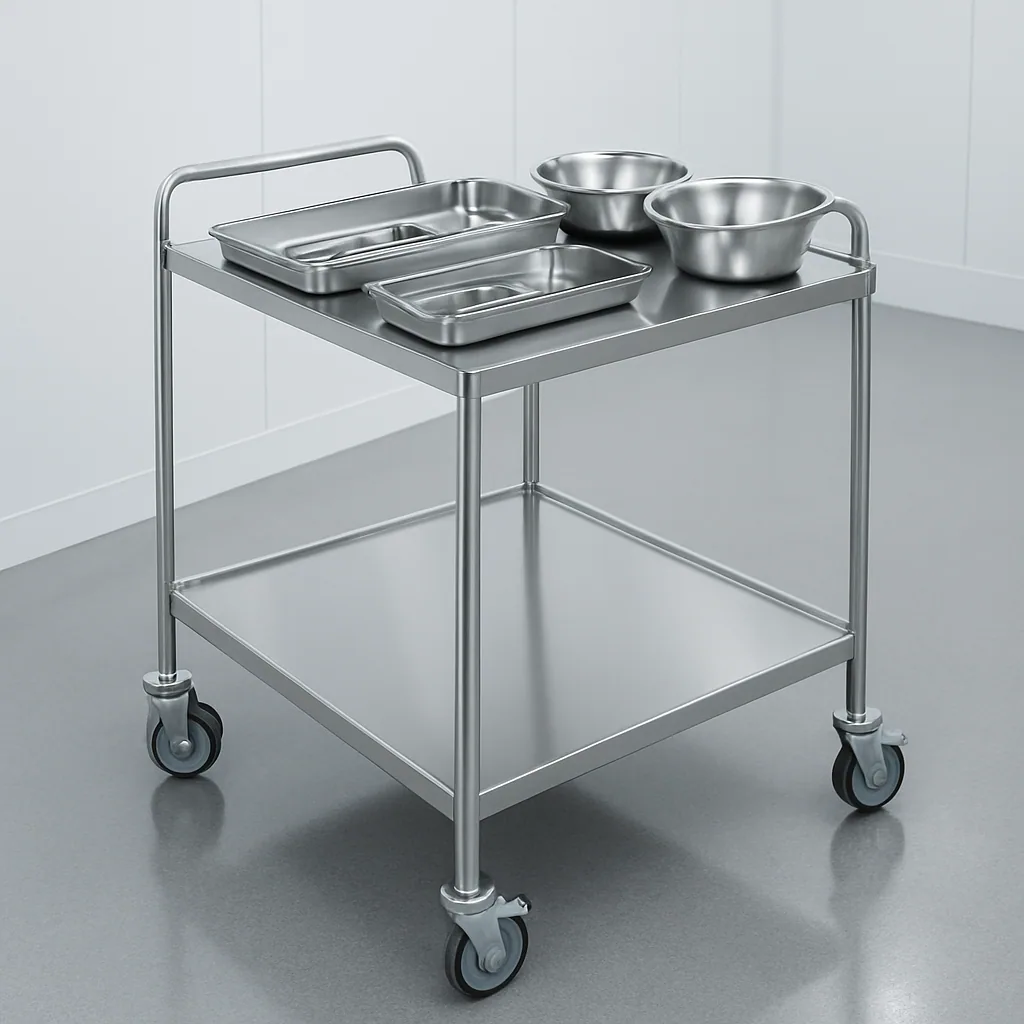 Stainless Steel Trolleys — related medical furniture for healthcare facilities