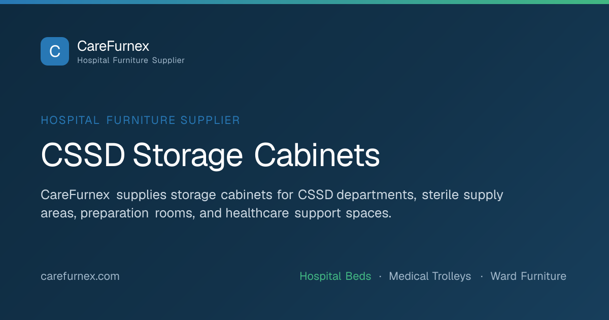 CSSD Storage Cabinets Supplier | CareFurnex | CareFurnex
